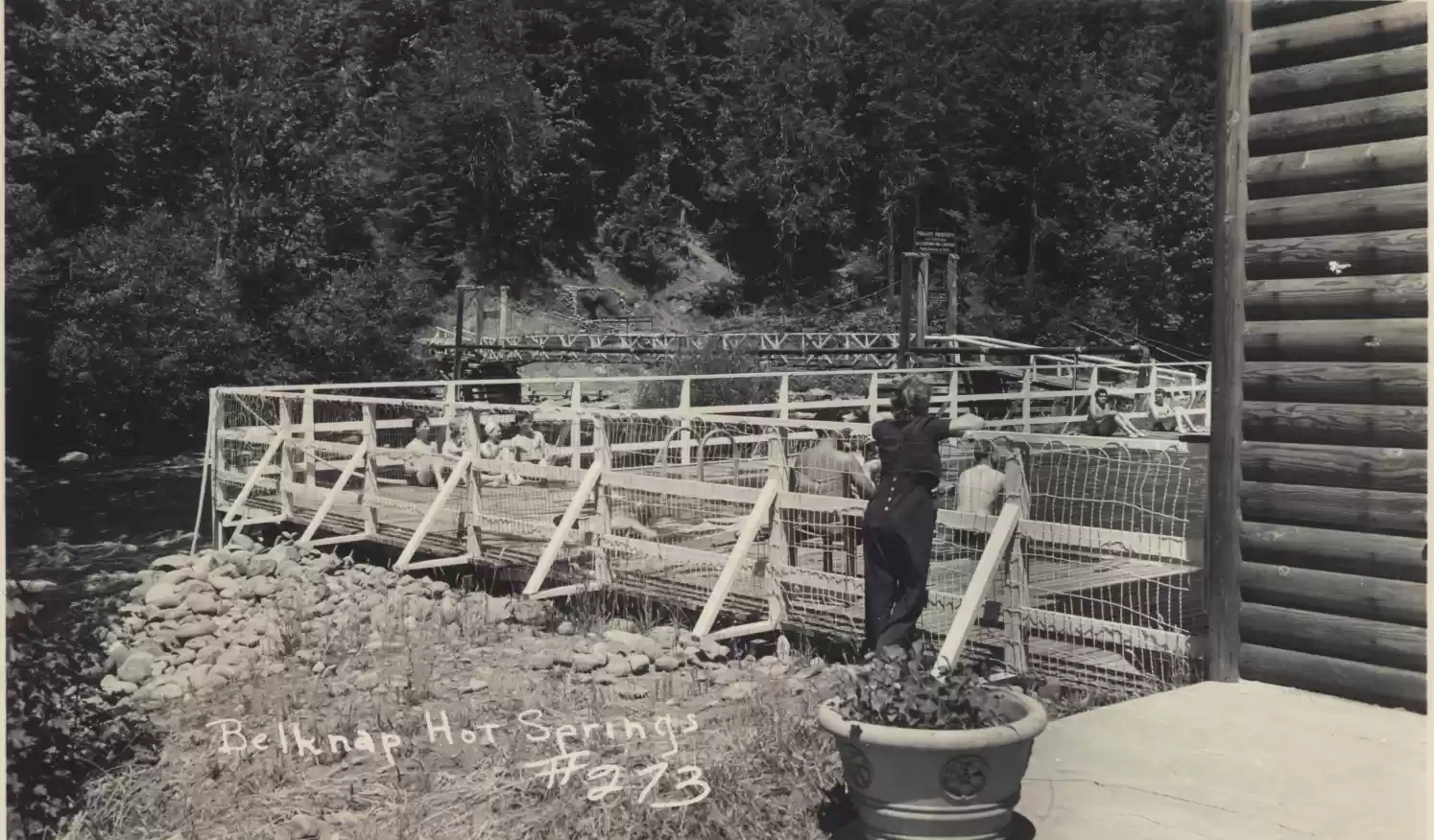 Belknap Springs postcards 1